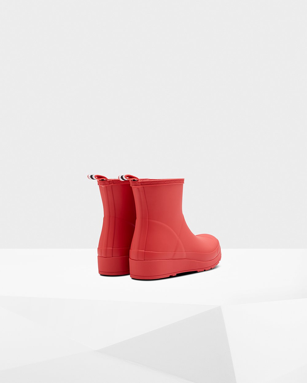 Hunter Original Short Rain Play Boots - Shop Womens Red - AJWYML059